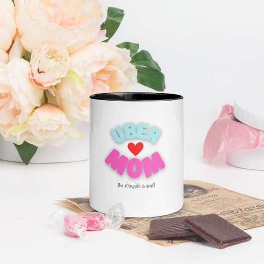 Mug with Color Inside-UBER MOM